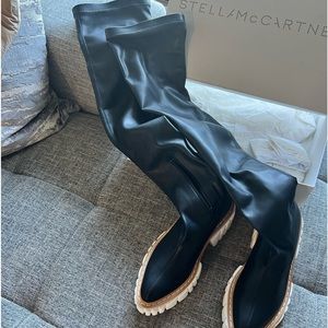 Stella McCartney Emilie leather over the knee boots
